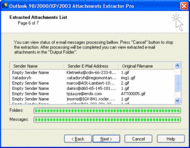 Outlook Attachments Extractor Pro screenshot